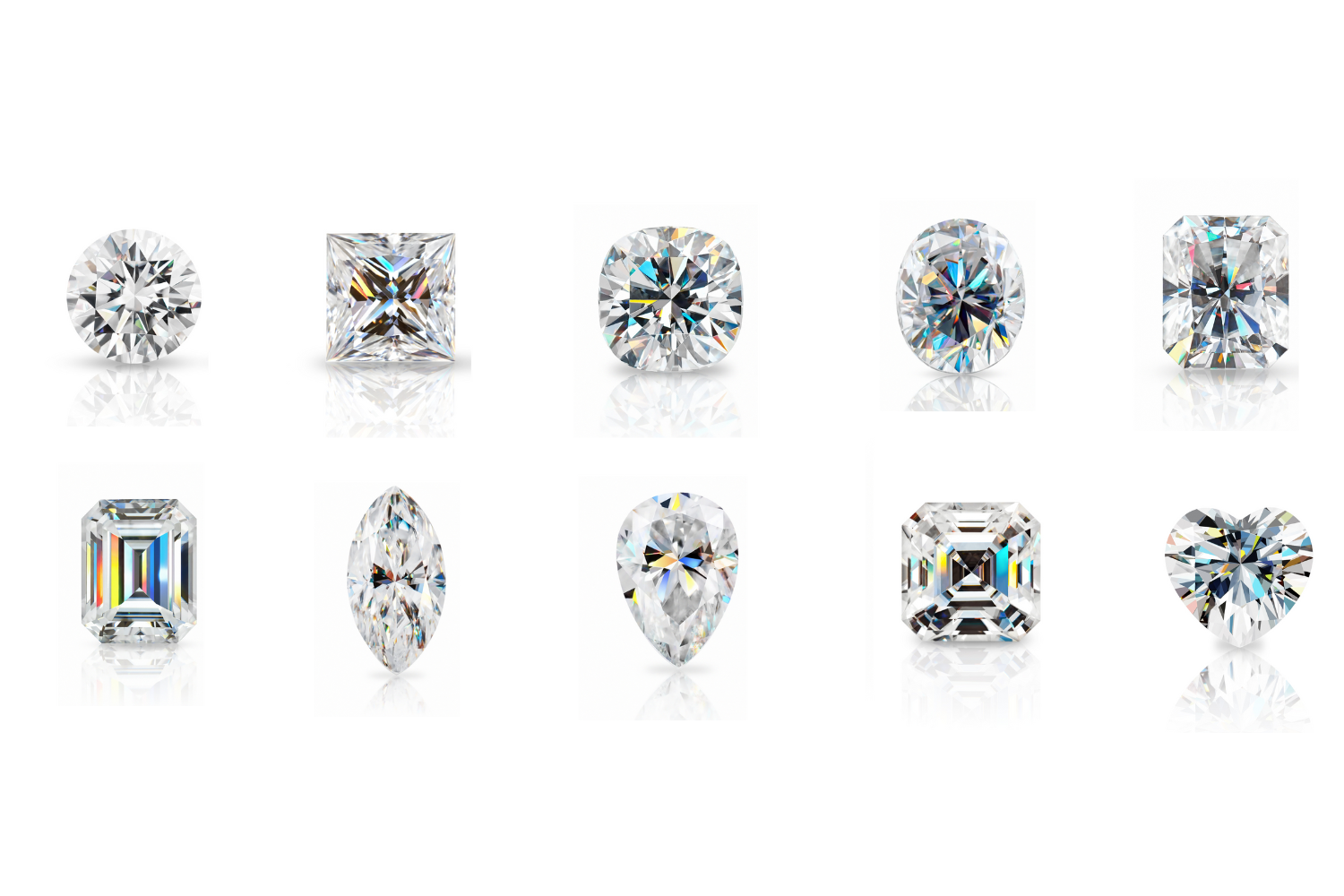 As 10 Lapidações de Moissanite