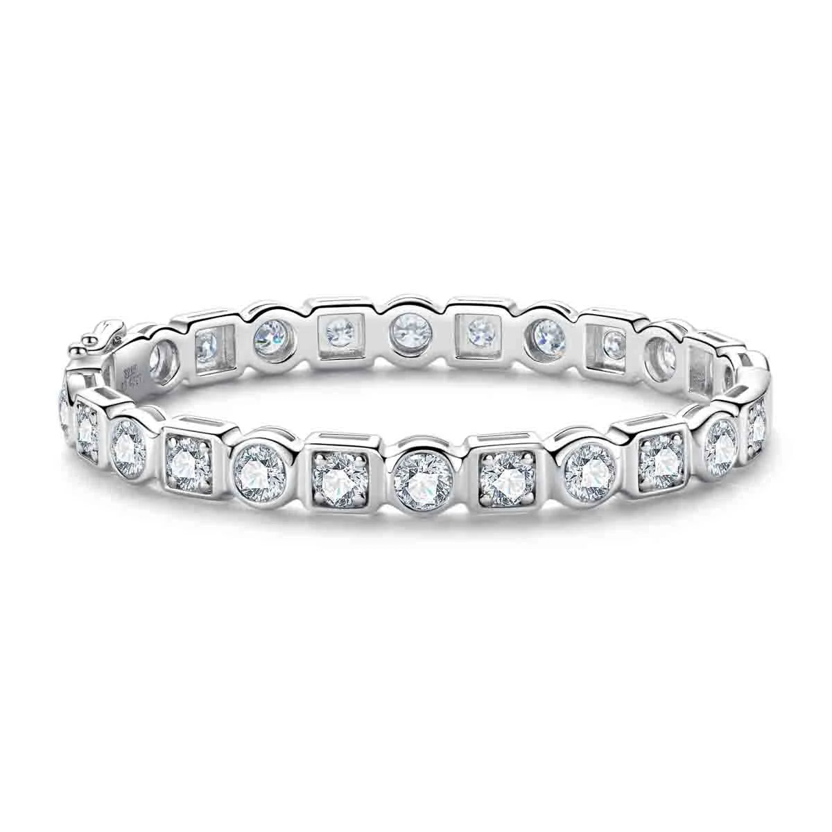 Bracelete Fusion Moissanite Pulseira