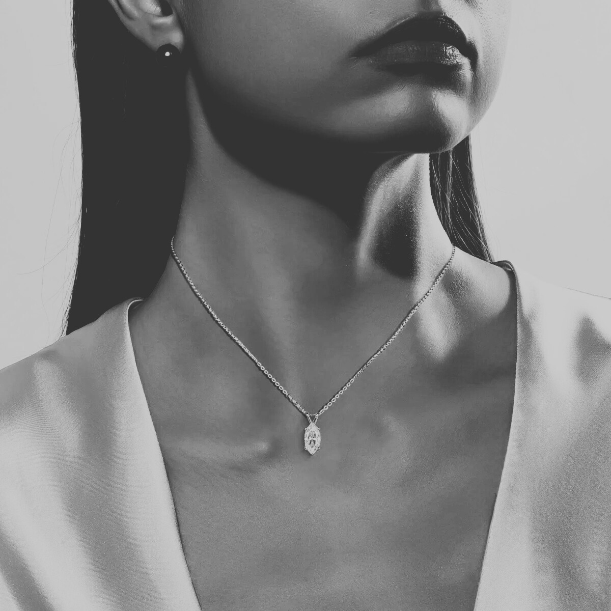 Colar Marquesa Moissanite