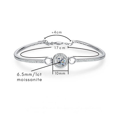 Bracelete Clasique Moissanite