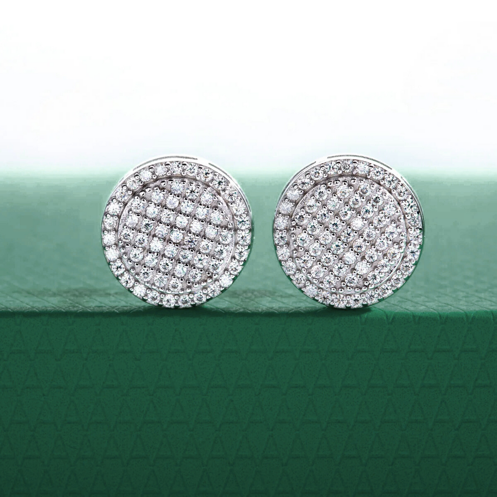 Brinco Solaris Moissanite Moissanite Brincos