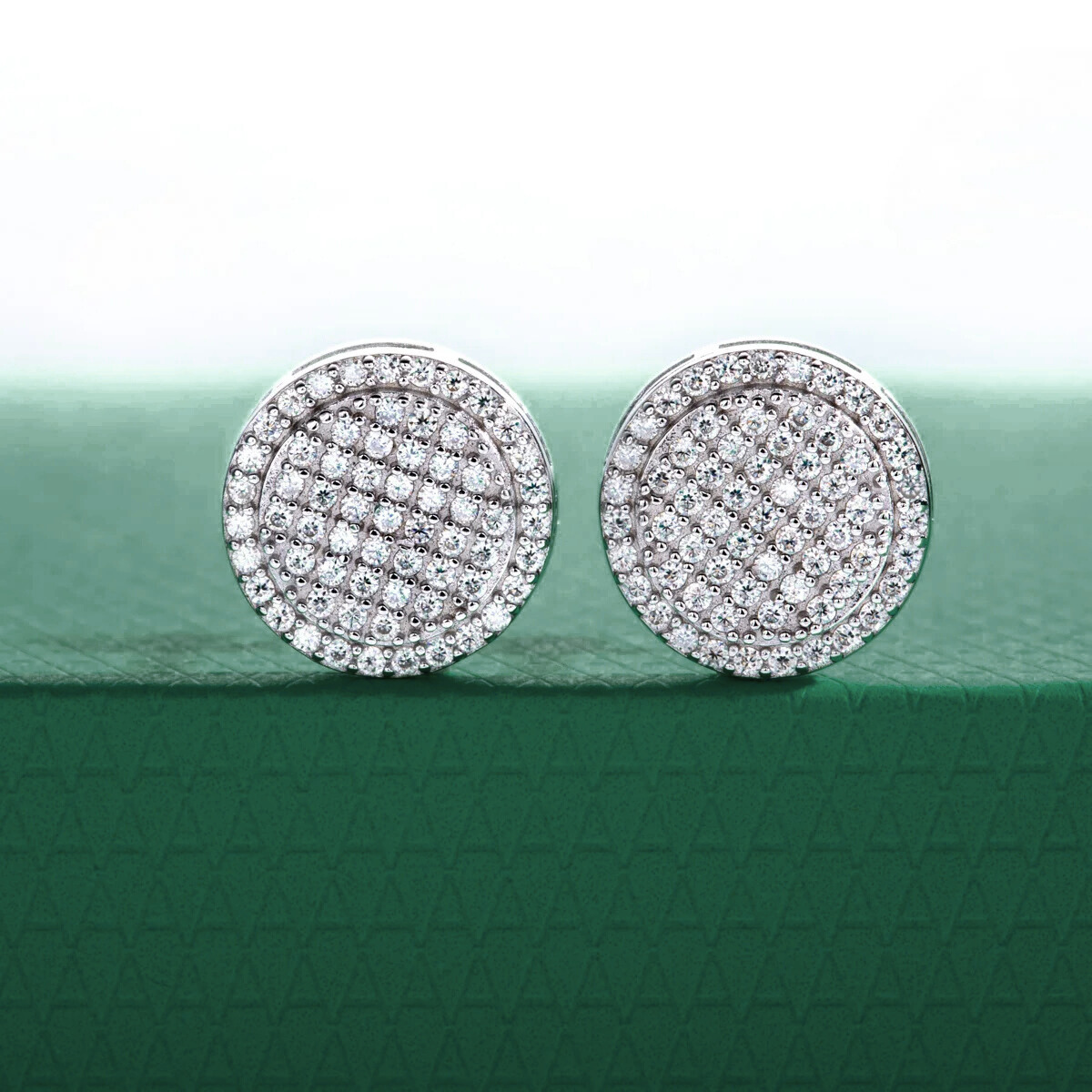 Brinco Solaris Moissanite Moissanite Brincos
