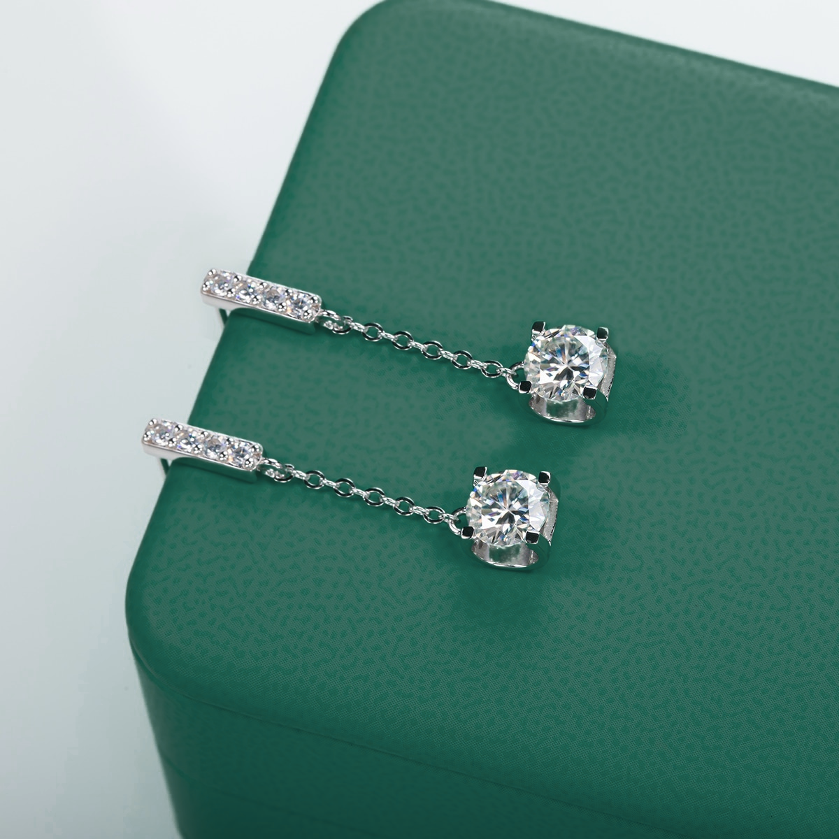 Brinco Celestial Moissanite Moissanite Brincos