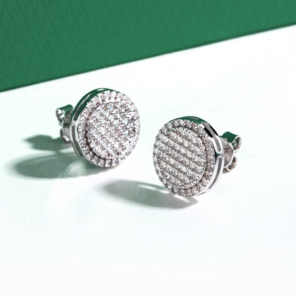 Brinco Solaris Moissanite Moissanite Brincos