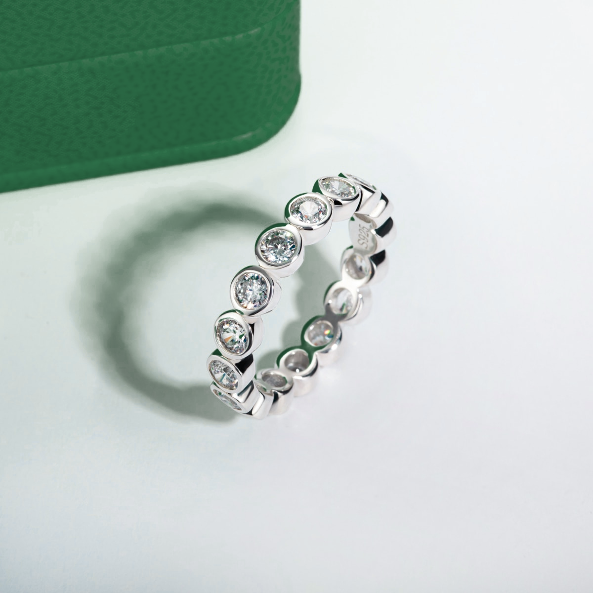 Aliança Harmony Moissanite Aliança