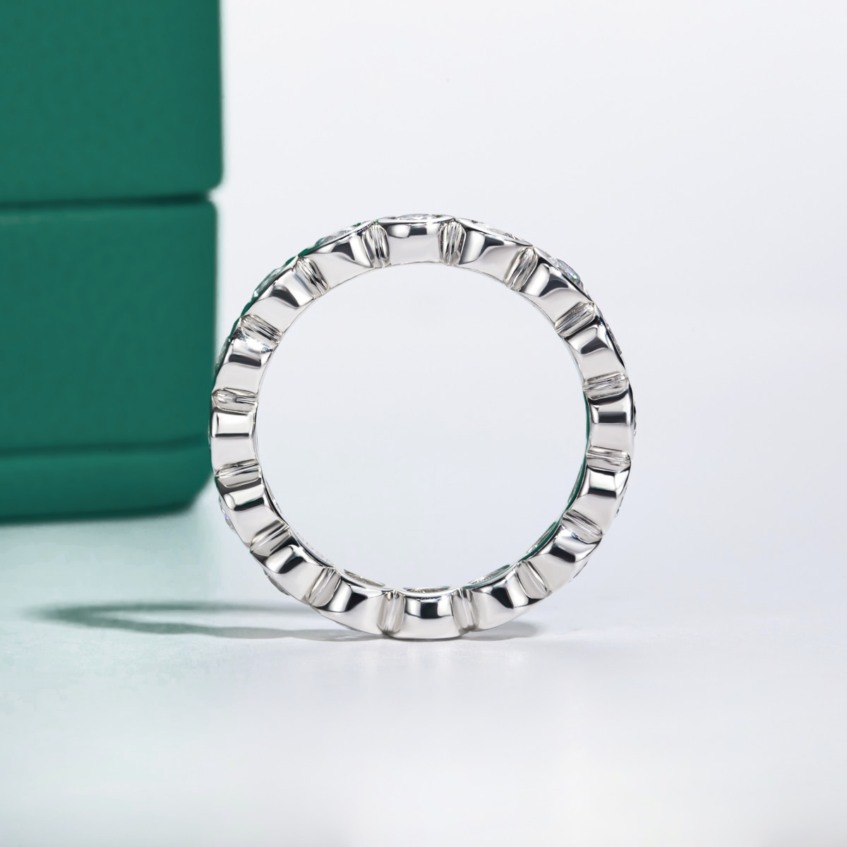 Aliança Harmony Moissanite Aliança