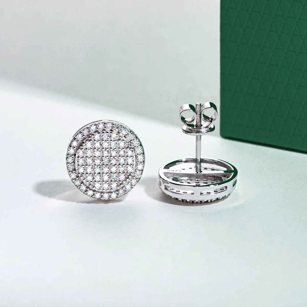 Brinco Solaris Moissanite Moissanite Brincos