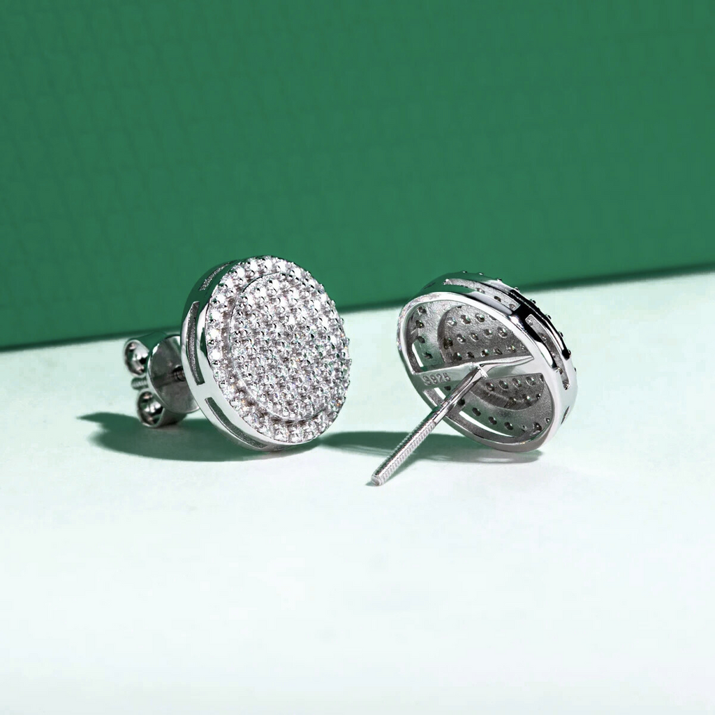 Brinco Solaris Moissanite Moissanite Brincos