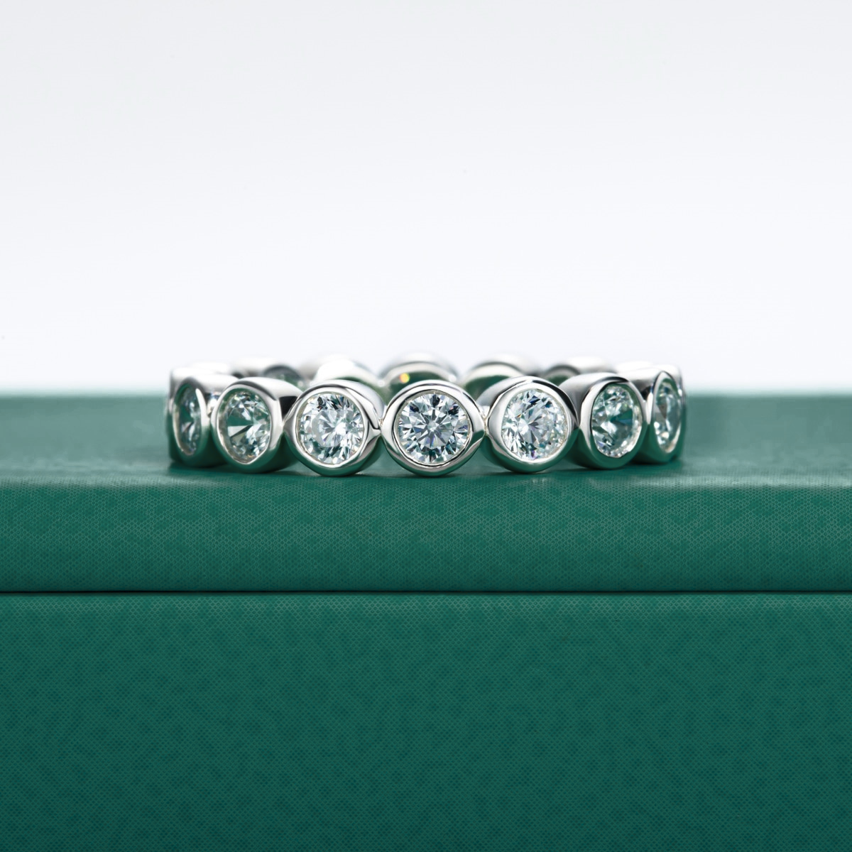 Aliança Harmony Moissanite Aliança