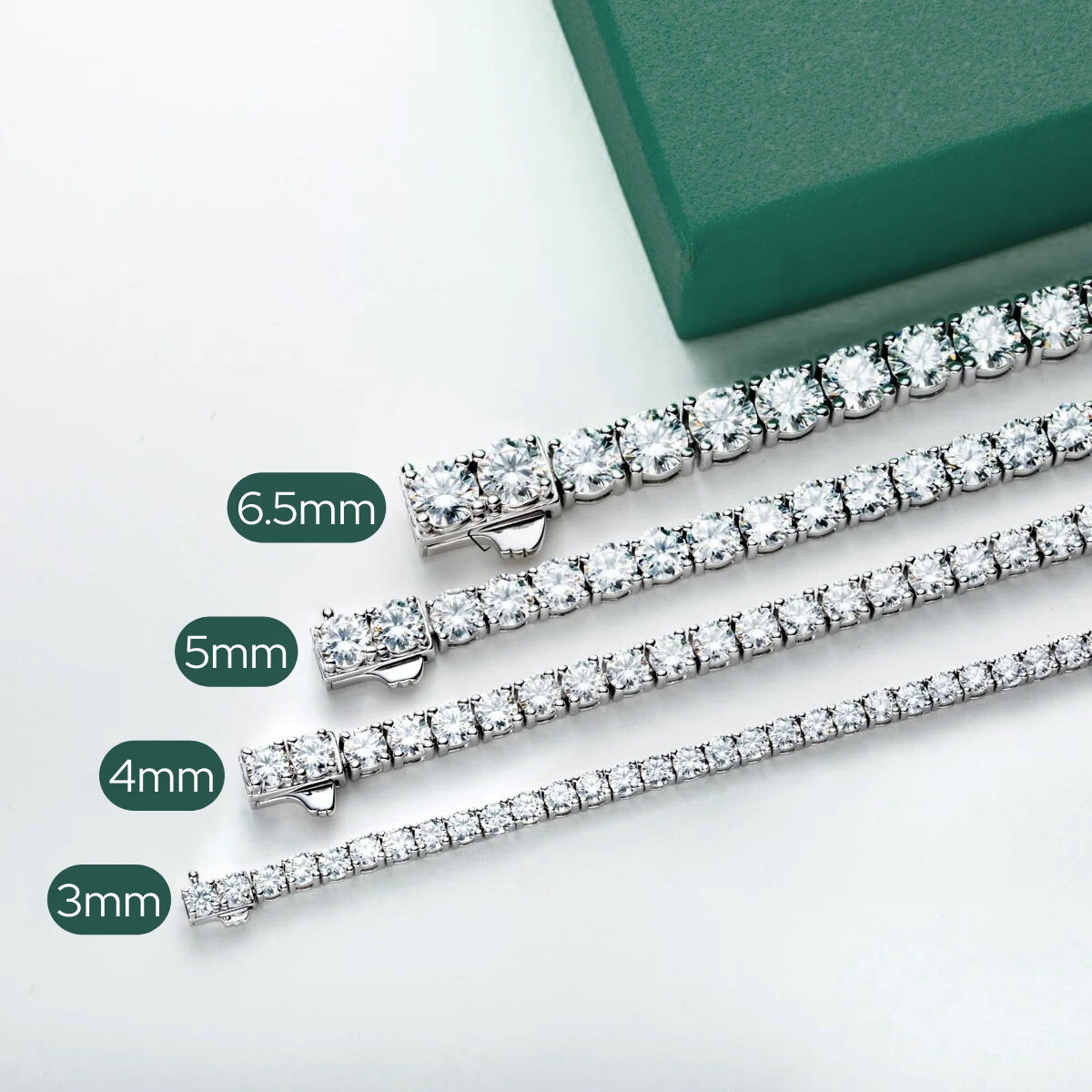 Pulseira Riviera Moissanite