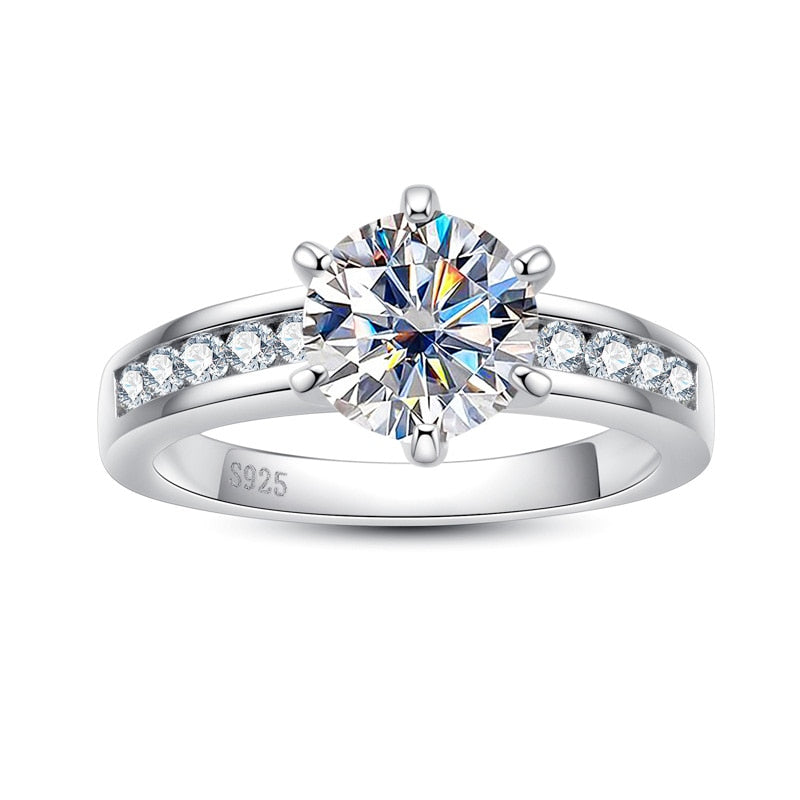 Anel Promise Moissanite