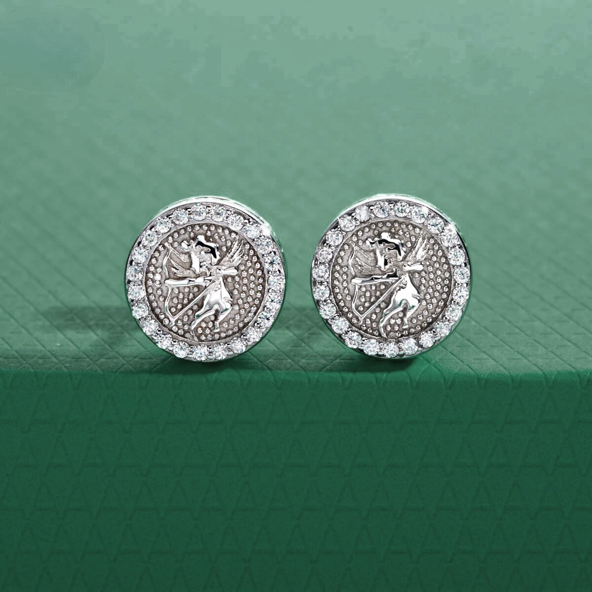 Brinco Anjo de Luz Moissanite Moissanite Brincos