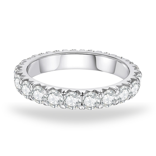 Aliança Eternity Moissanite Aliança