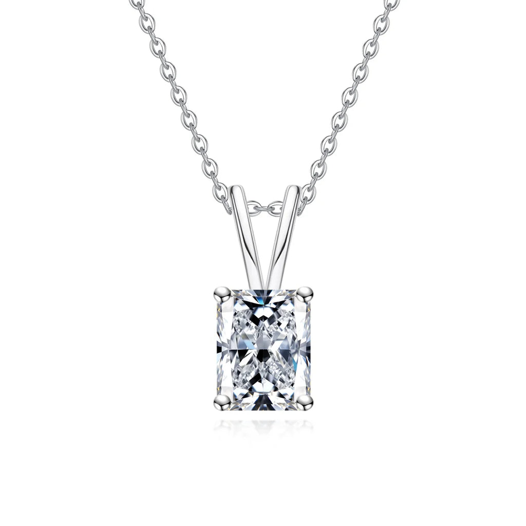 Colar Radiante Moissanite