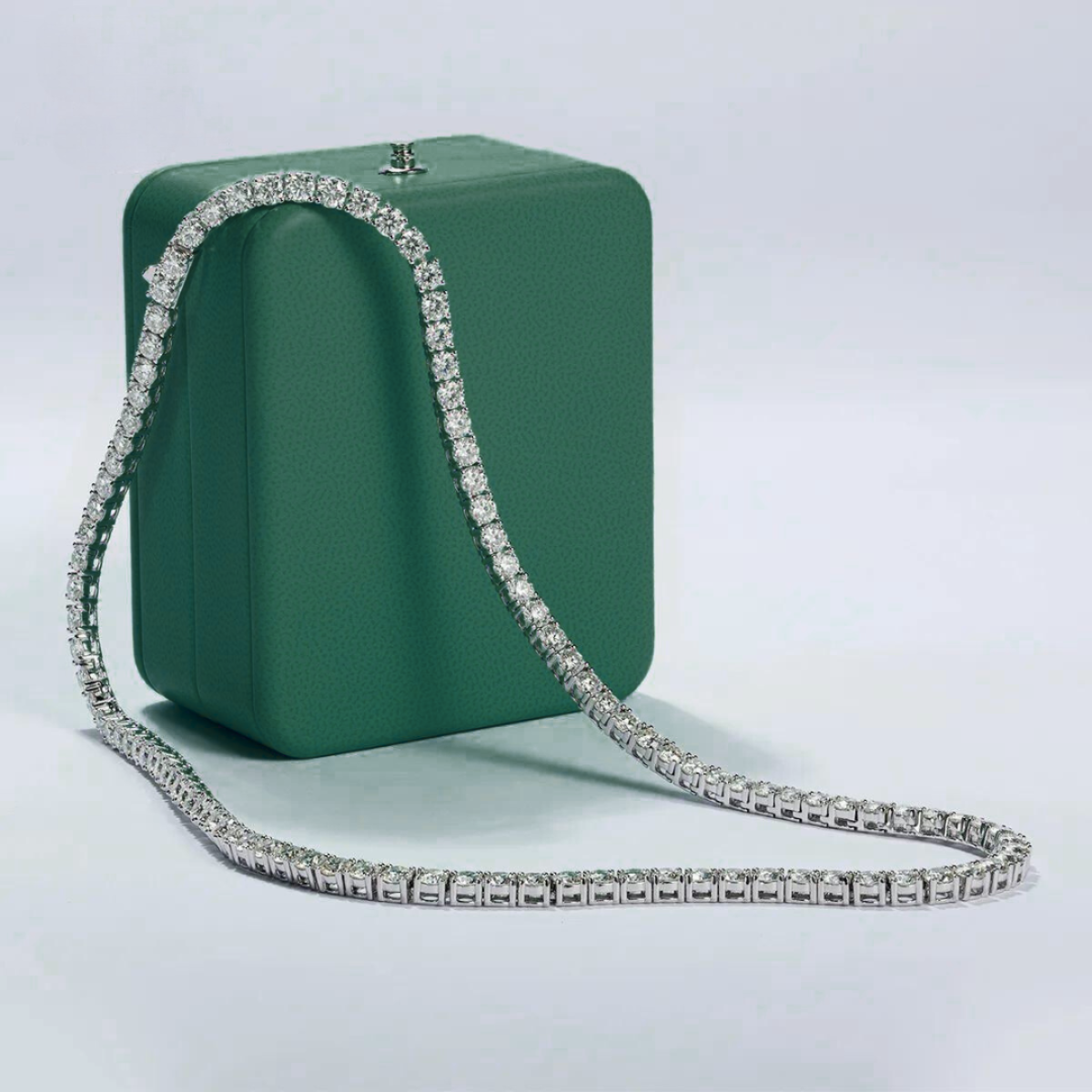 Colar Riviera Moissanite Colar