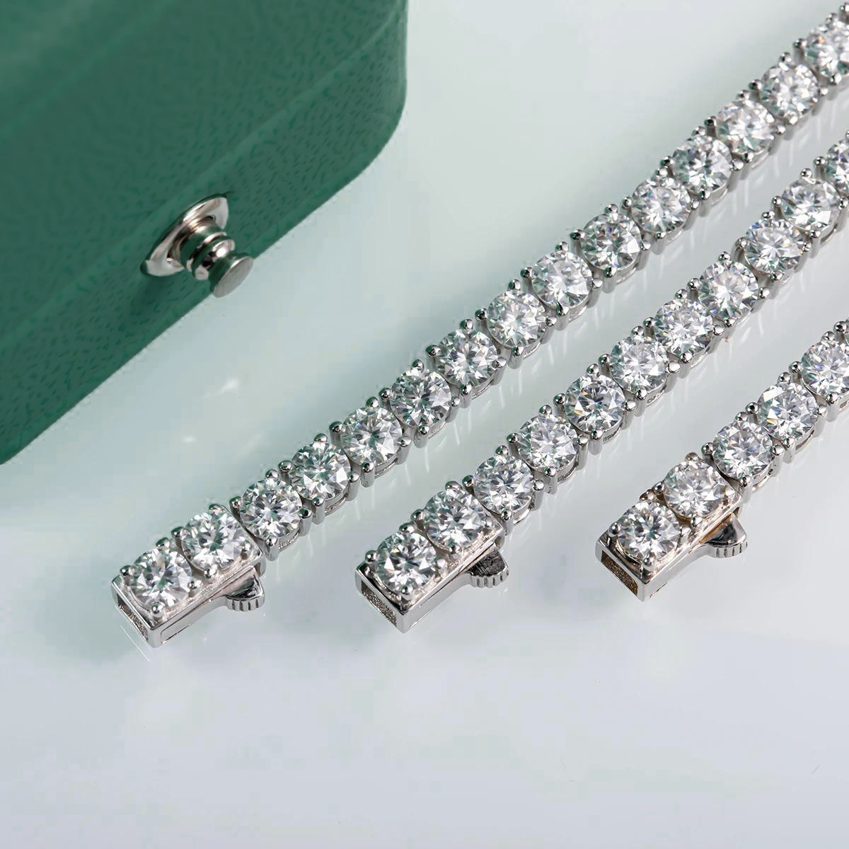 Colar Riviera Moissanite Colar