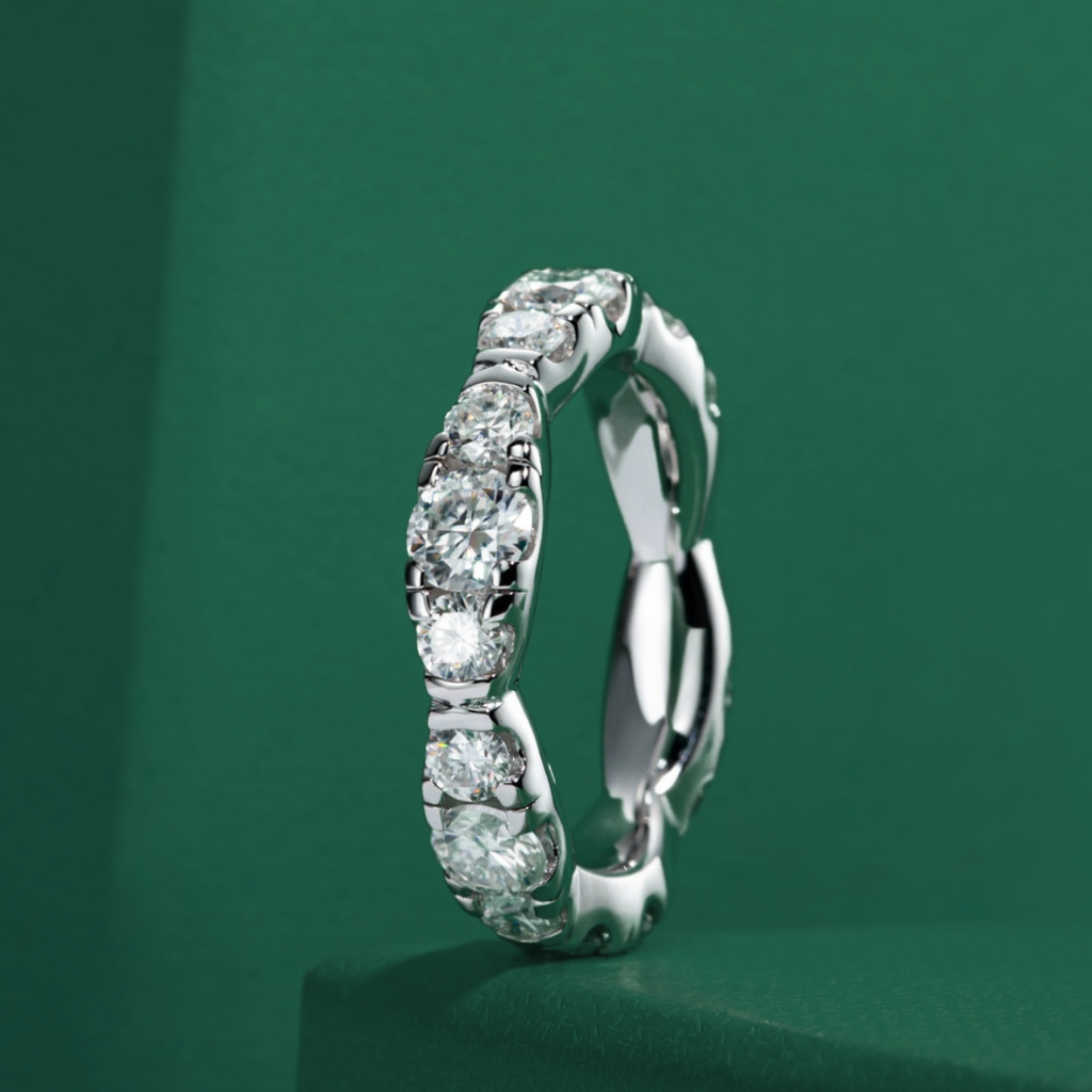 Aliança Variant Moissanite Aliança