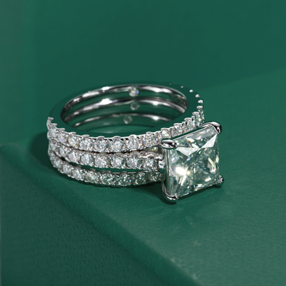 Conjunto Princess Moissanite