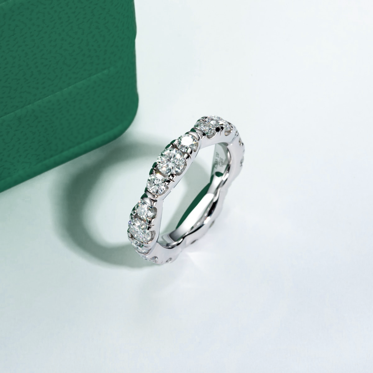 Aliança Variant Moissanite Aliança