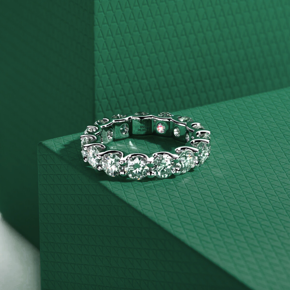 Aliança Sienna Moissanite Aliança