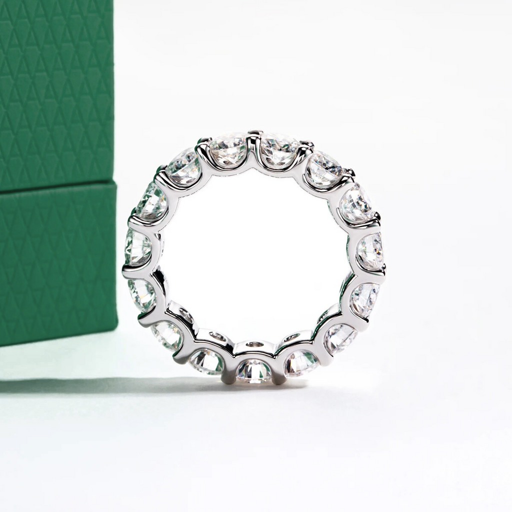 Aliança Sienna Moissanite Aliança