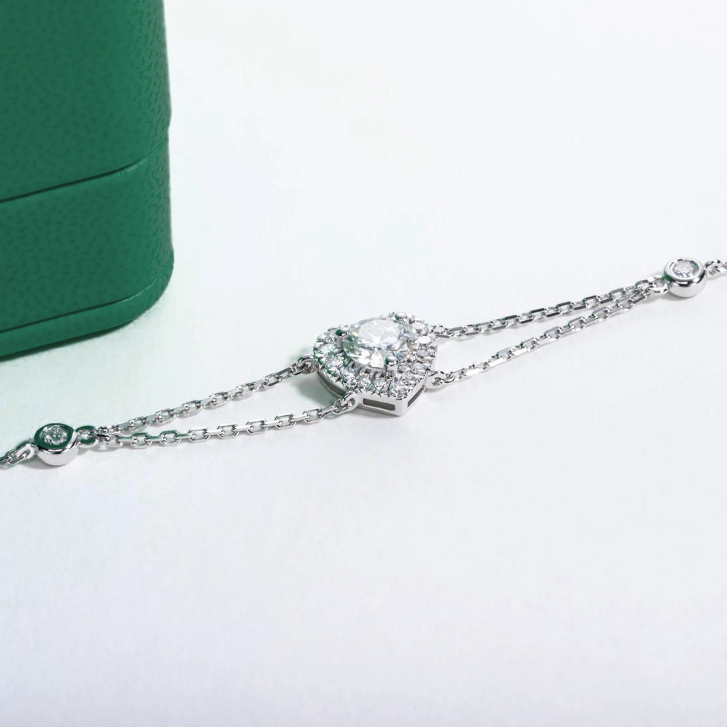 Pulseira Love Moissanite Moissanite Pulseira