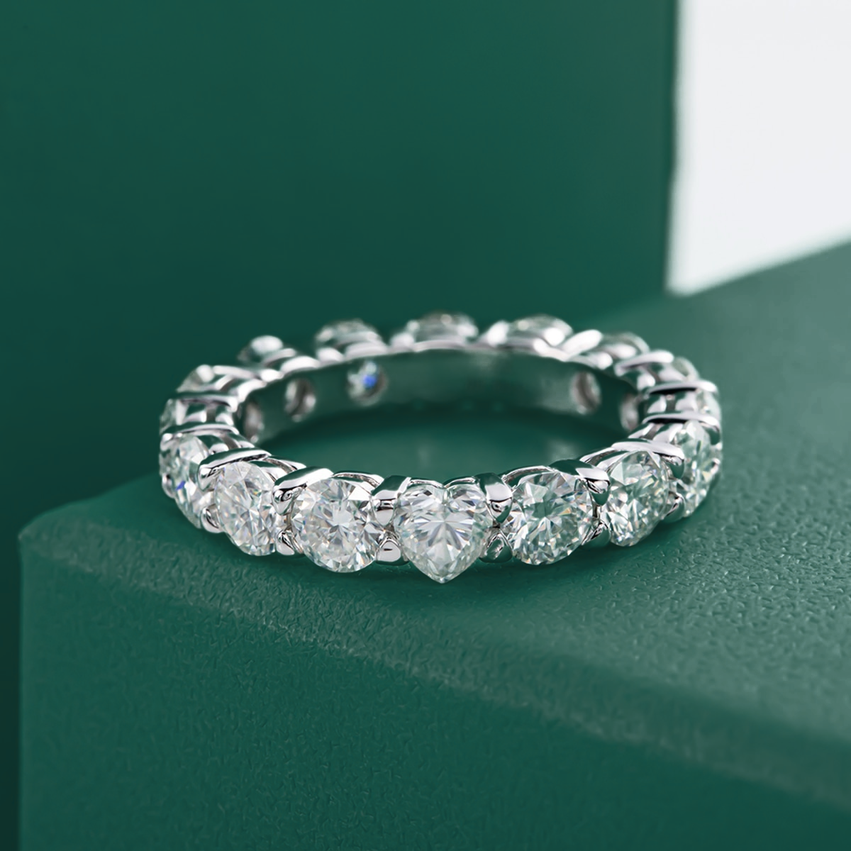 Aliança Amor Eterno Moissanite 11 Aliança