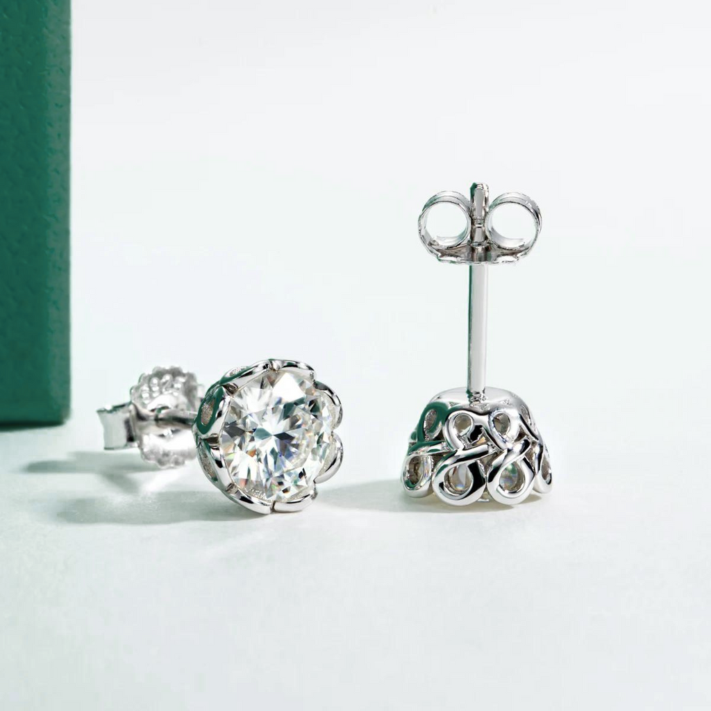 Brinco Majesty Moissanite Brincos