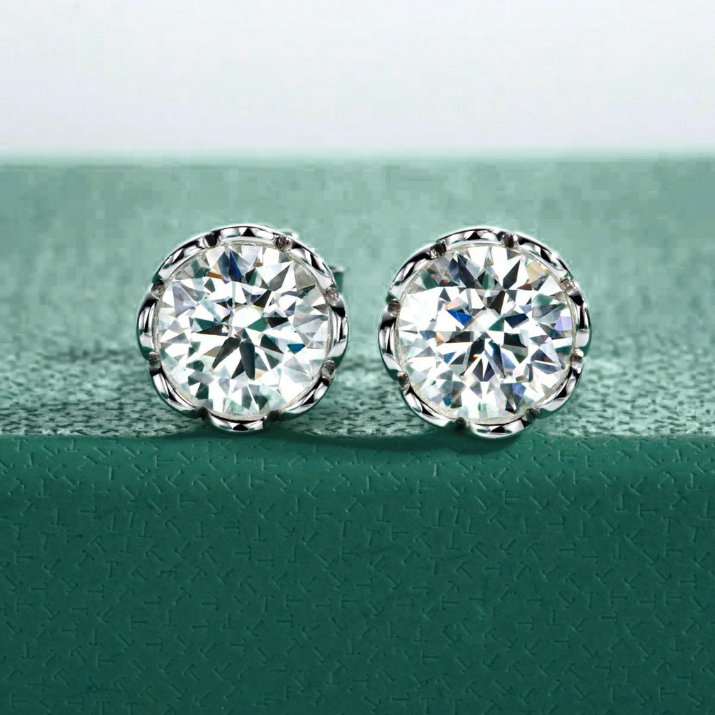 Brinco Majesty Moissanite Brincos