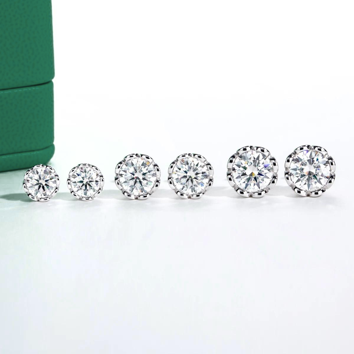 Brinco Majesty Moissanite Brincos