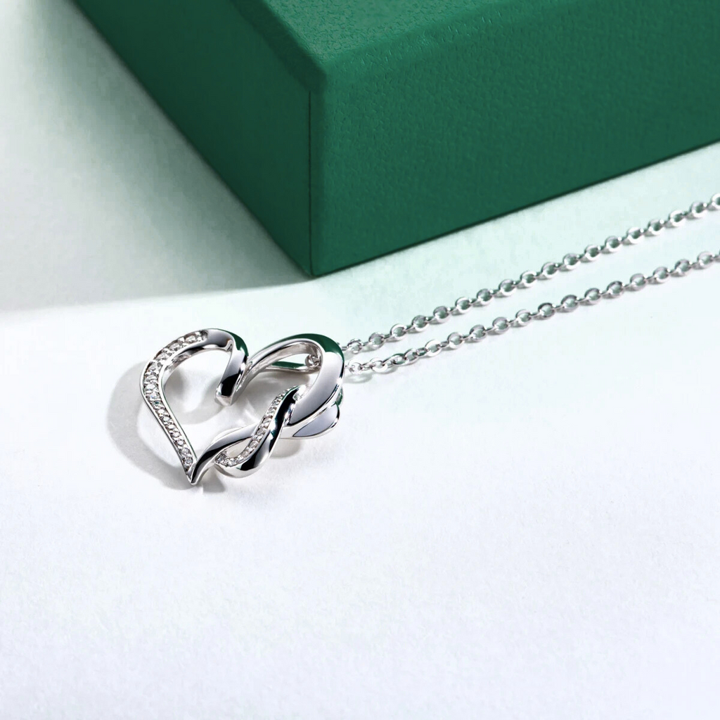 Colar Amor Infinito Moissanite Moissanite Colar