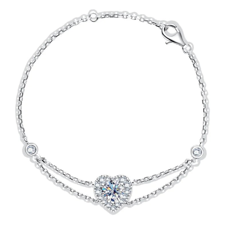 Pulseira Love Moissanite Moissanite Pulseira