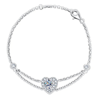 Pulseira Love Moissanite