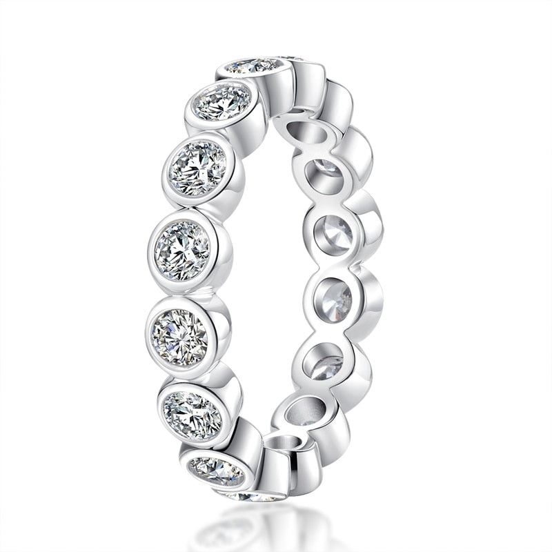 Aliança Harmony Moissanite Aliança
