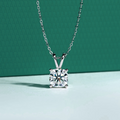 Colar Cushion Moissanite
