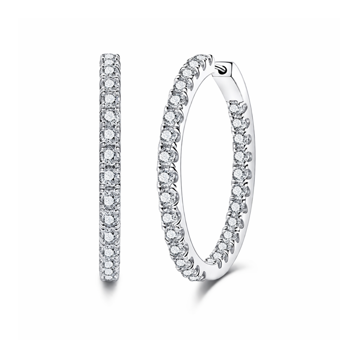 Brinco Infinito Moissanite