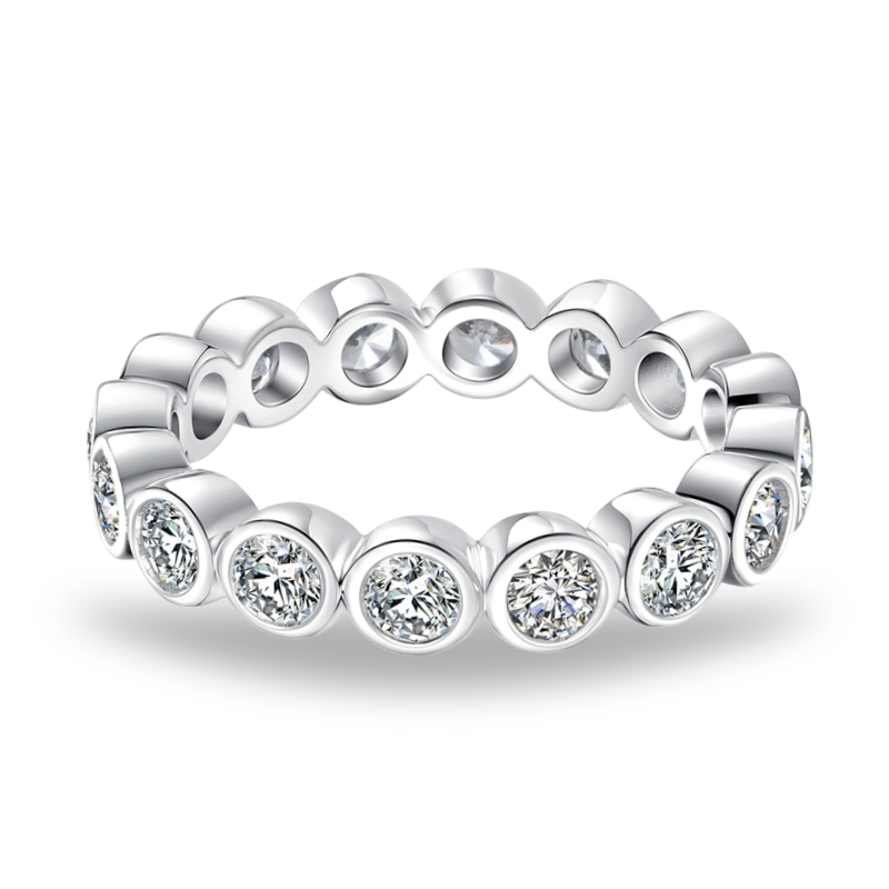 Aliança Harmony Moissanite Aliança