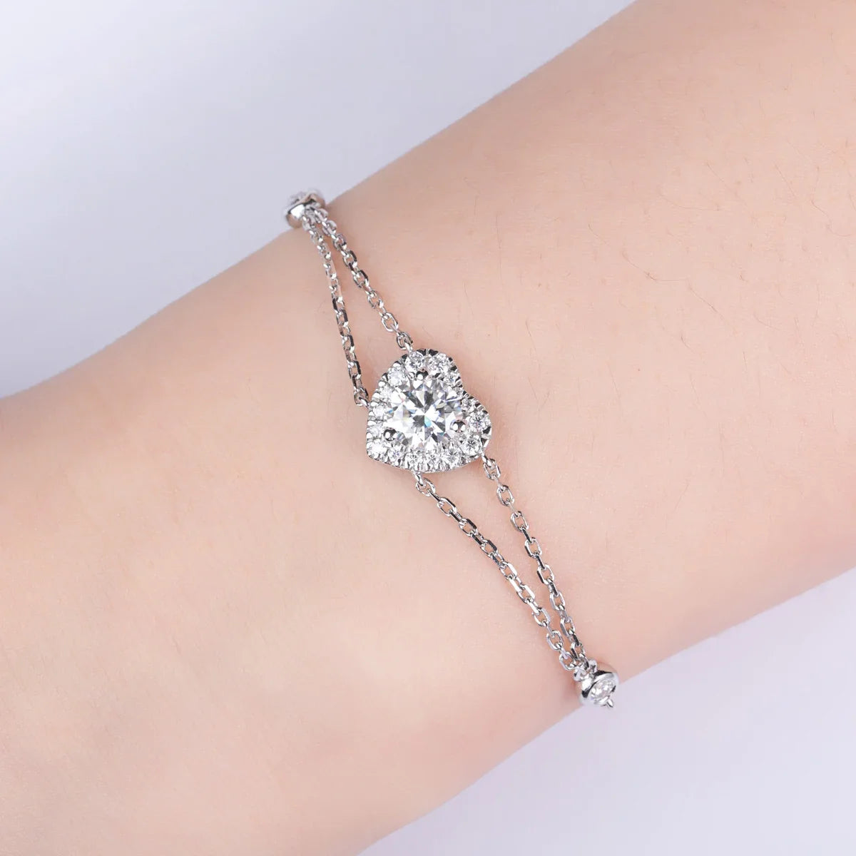 Pulseira Love Moissanite Moissanite Pulseira
