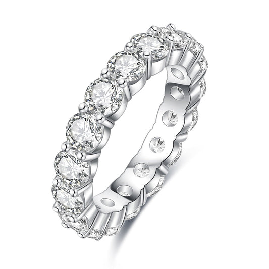 Aliança Wedding Moissanite Aliança