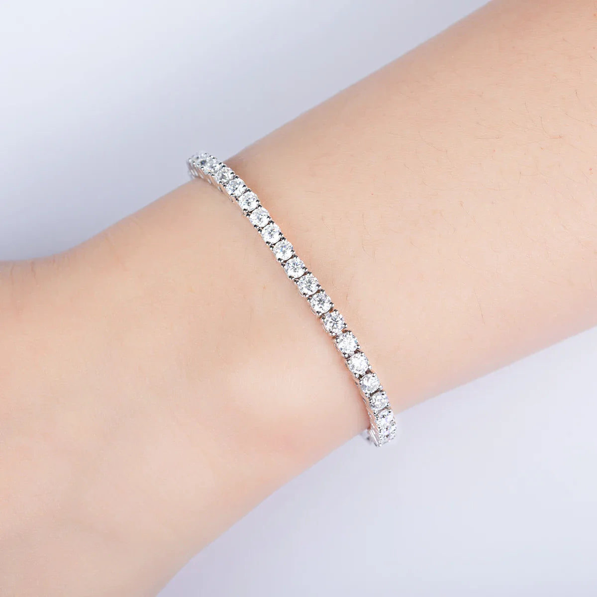 Pulseira Riviera Balance Moissanite Moissanite Pulseira