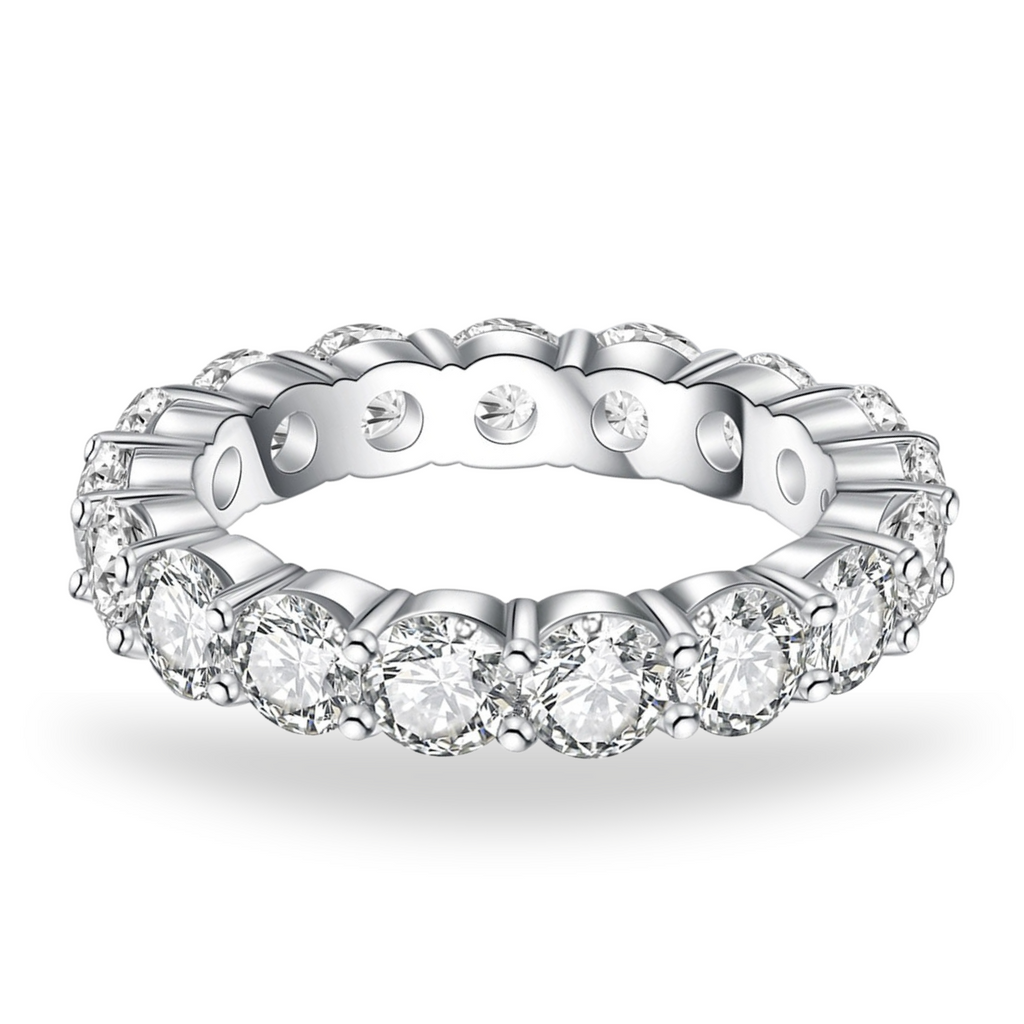 Aliança Wedding Moissanite Aliança
