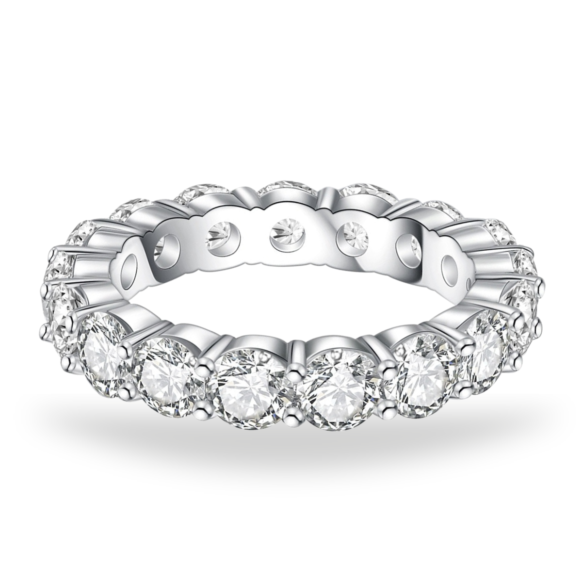 Aliança Wedding Moissanite Aliança