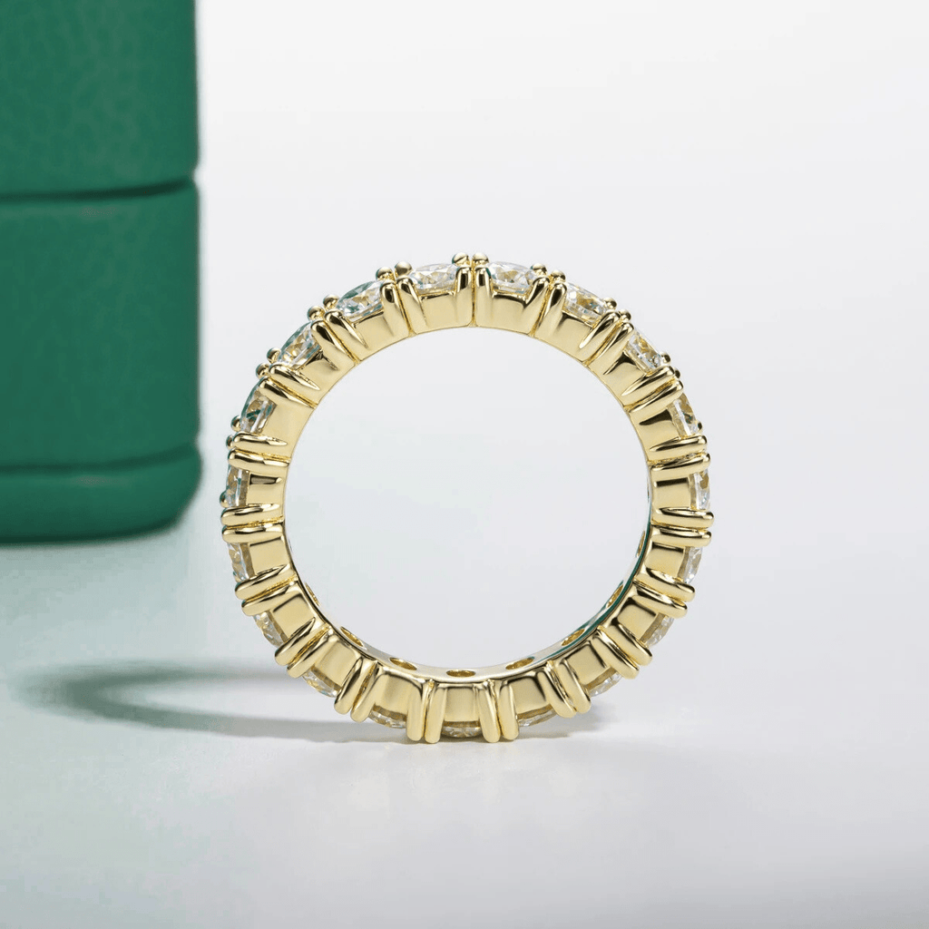 Aliança Divina Moissanite Moissanite - Momi Jewel