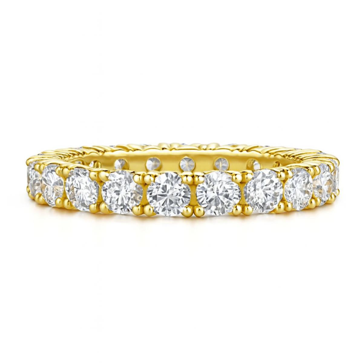 Aliança Divina Moissanite Moissanite - Momi Jewel