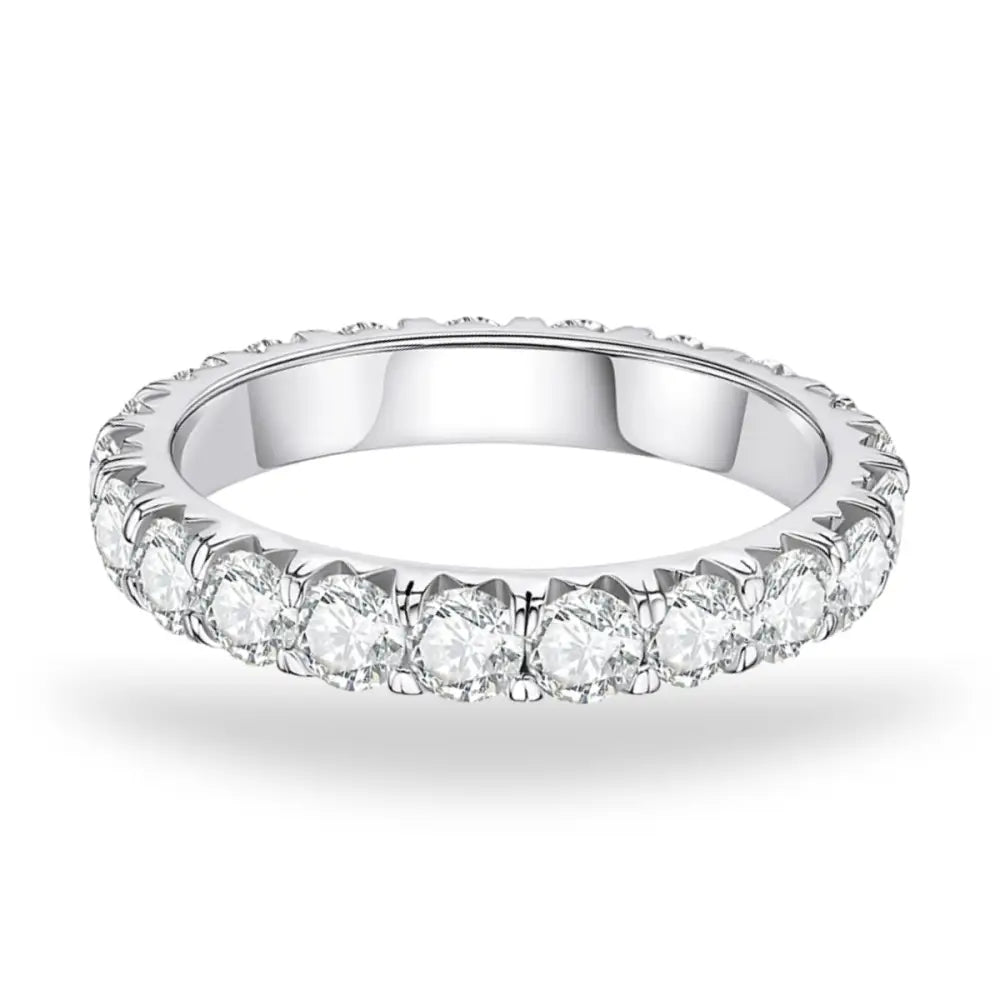 Aliança Eternity Moissanite Aliança