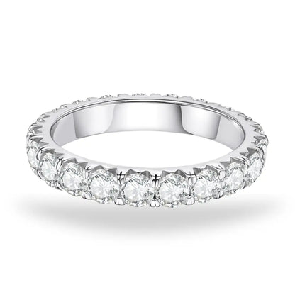 Aliança Eternity Moissanite Aliança