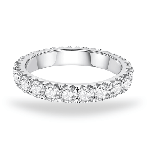 Aliança Eternity Moissanite Moissanite - Momi Jewel
