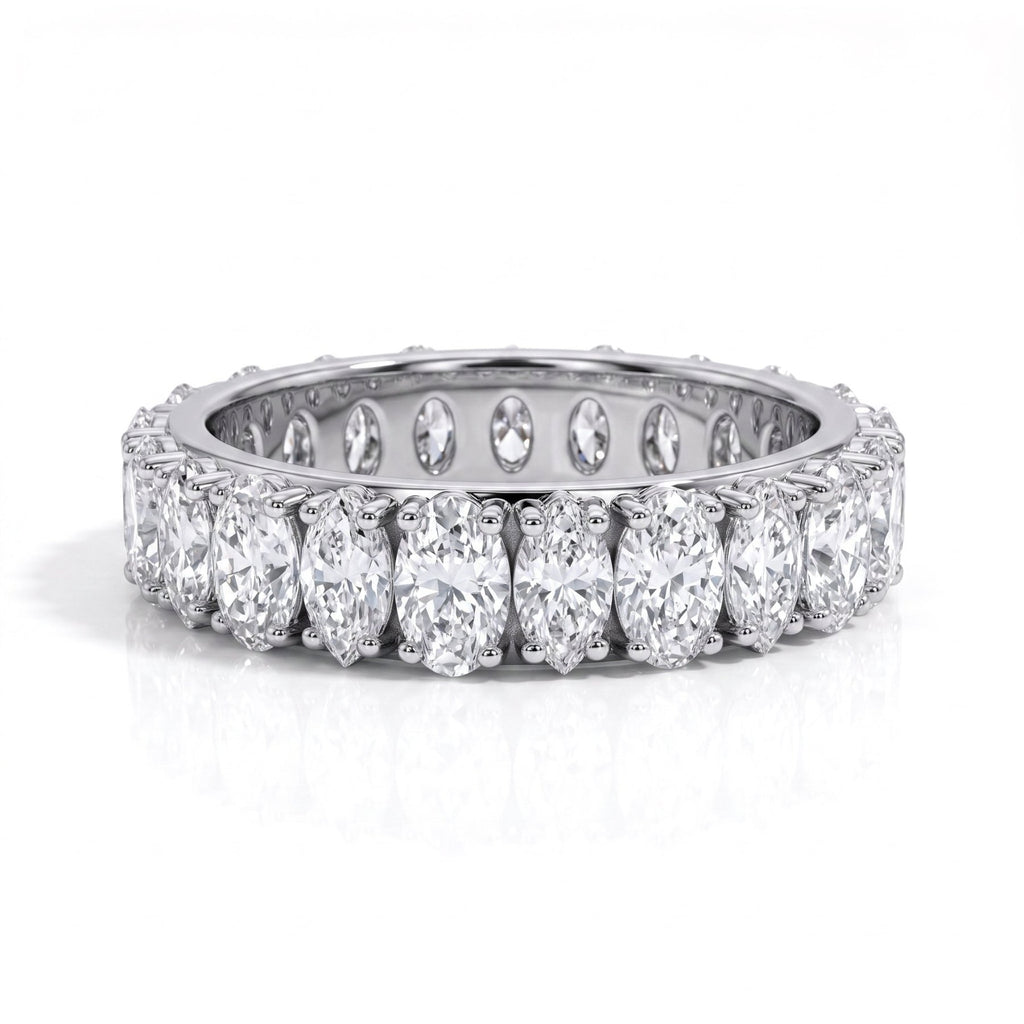 Aliança Naval Moissanite Moissanite - Momi Jewel