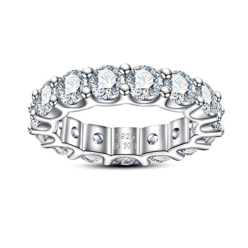 Aliança Sienna Moissanite Moissanite - Momi Jewel