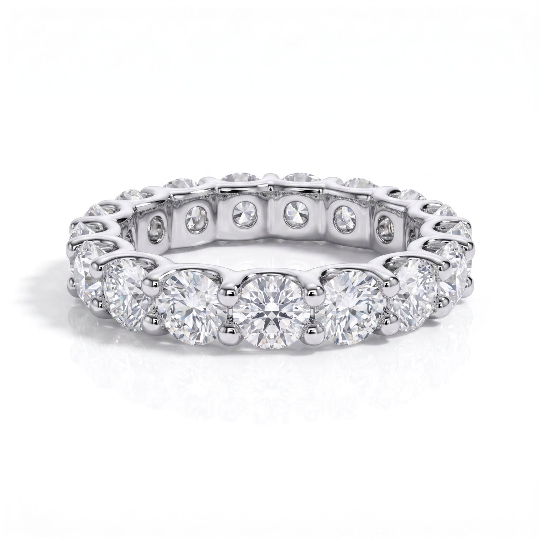 Aliança Sienna Moissanite Moissanite - Momi Jewel